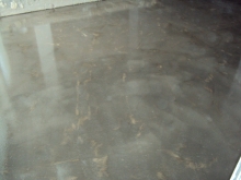 Epoxy mortar flooring