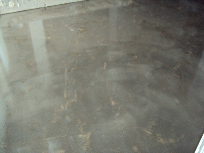 Epoxy mortar flooring